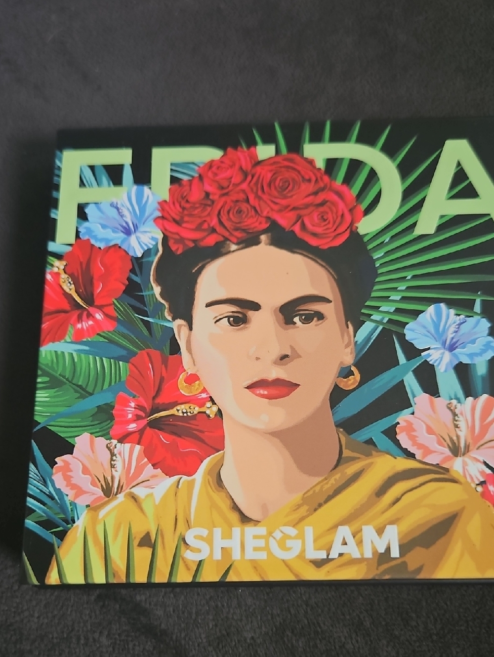 SHEGLAM Frida Floral Art Palette - Red, Yellow & Green